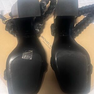 Michael Kors Collection Pippa Runway leather sandal size 40 European